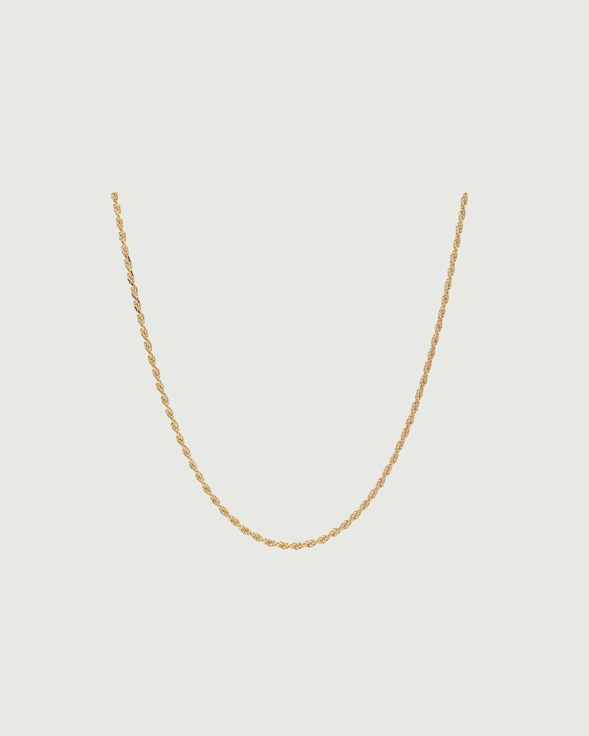 2mm Rope Chain | Gold