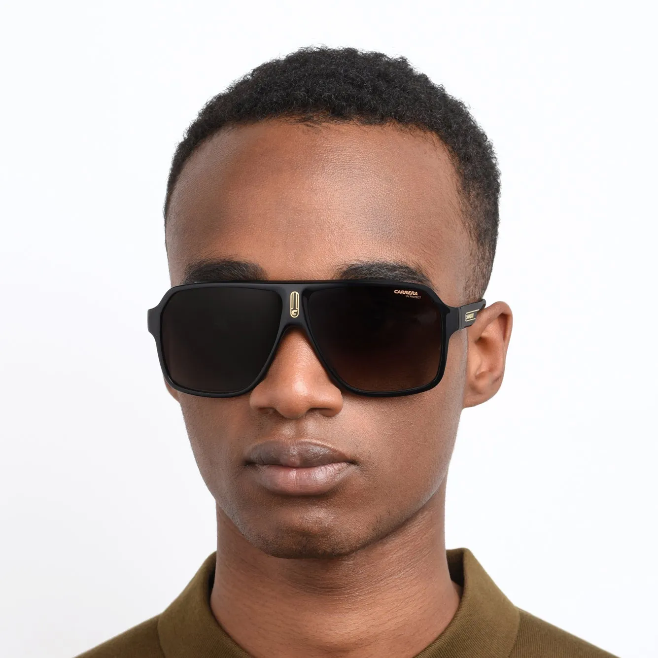 Carrera 1030/ 807 62HA(CAR24) Unisex Black Sunglasses