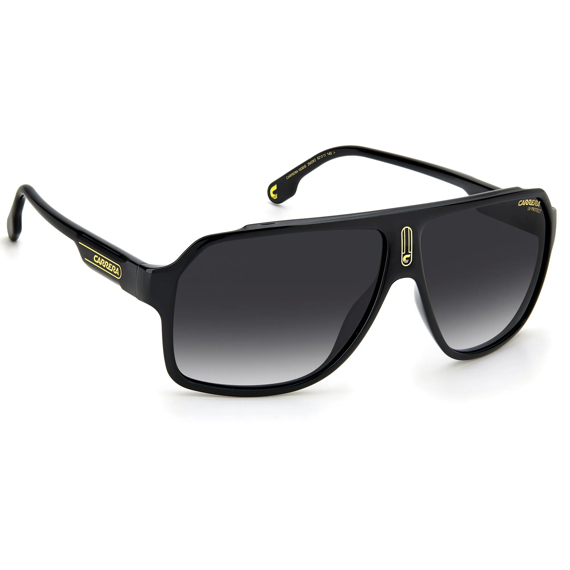 Carrera 1030/S 2M2 629O(CAR29) Men's Black Gold Sunglasses