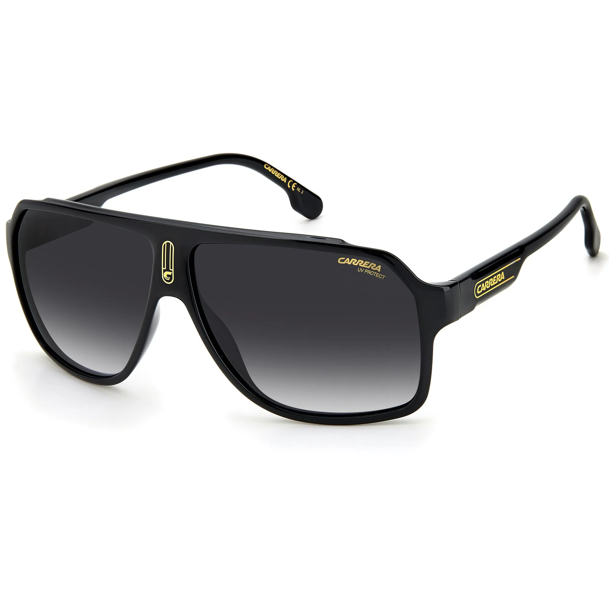 Carrera 1030/S 2M2 629O(CAR29) Men's Black Gold Sunglasses
