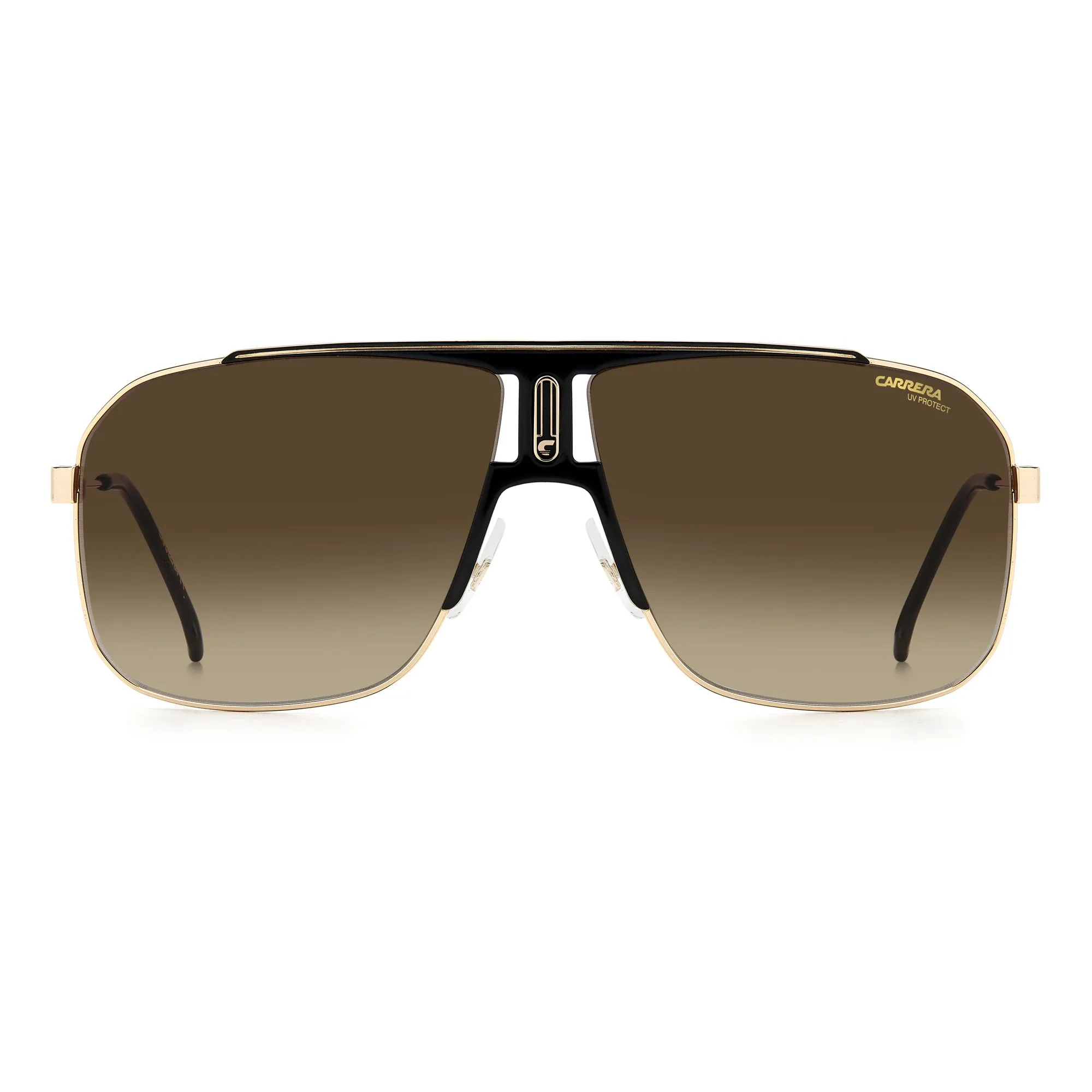Carrera 1043/ 2M2 65HA(CAR2) Unisex Black Gold Sunglasses