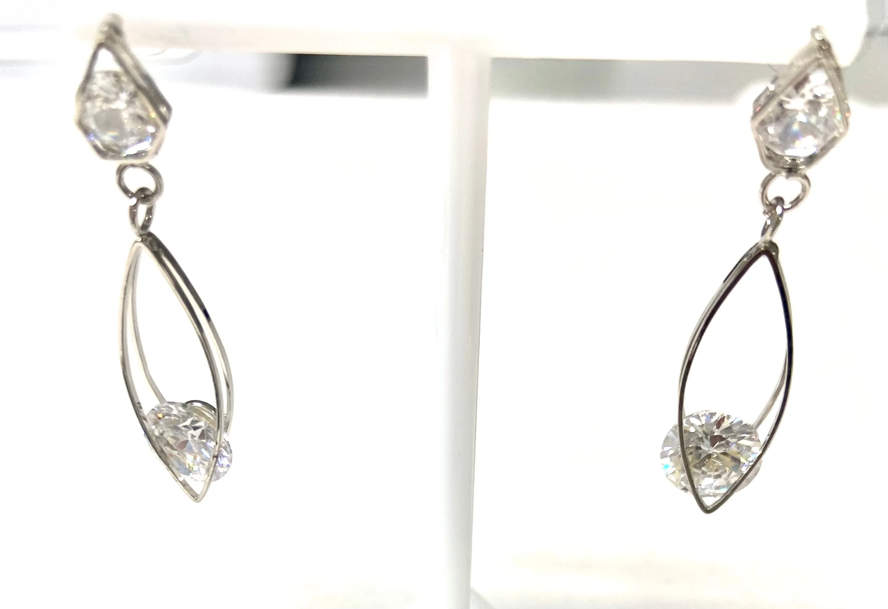 Diamond Girl Drop Earring