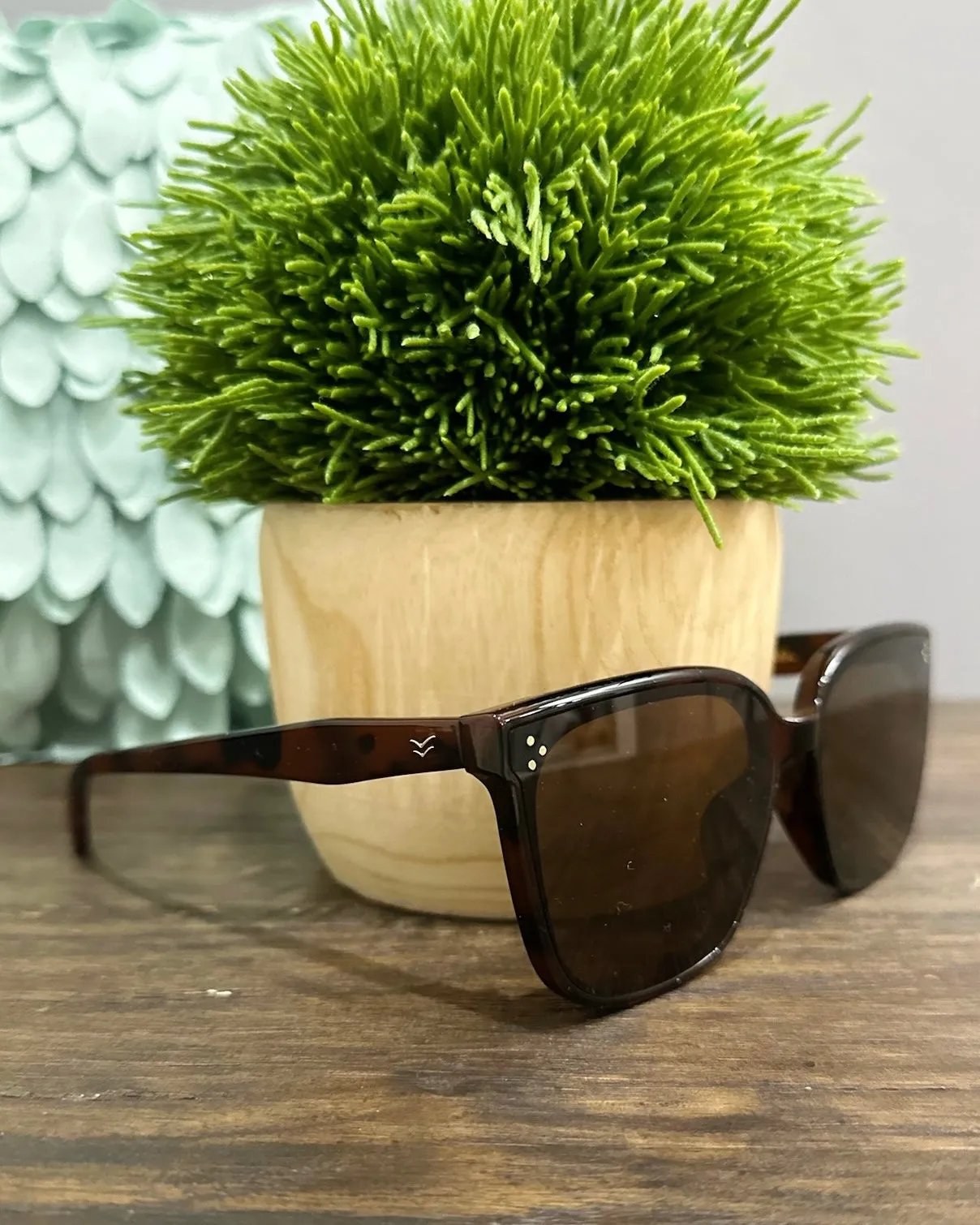 I-SEA Madi Sunglasses in Tortoise/Brown
