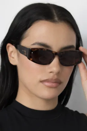 LU GOLDIE ROMY SUNGLASSES - TORT