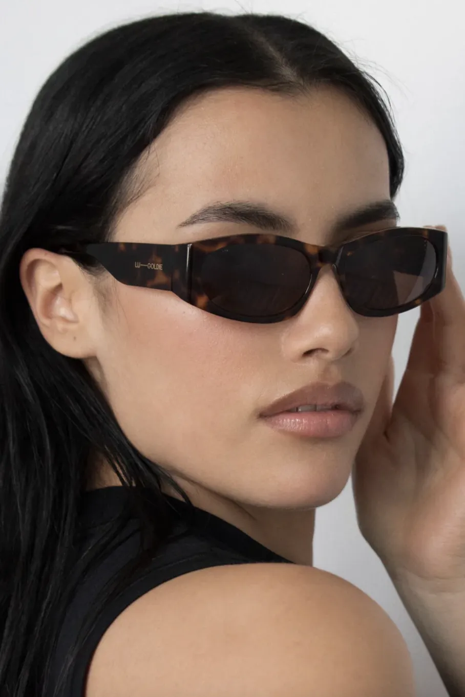 LU GOLDIE ROMY SUNGLASSES - TORT