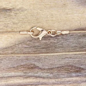 Rose Gold Colored Snake Chains