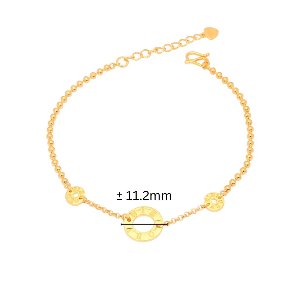 TAKA Jewellery 999 Pure Gold 5G Bracelet