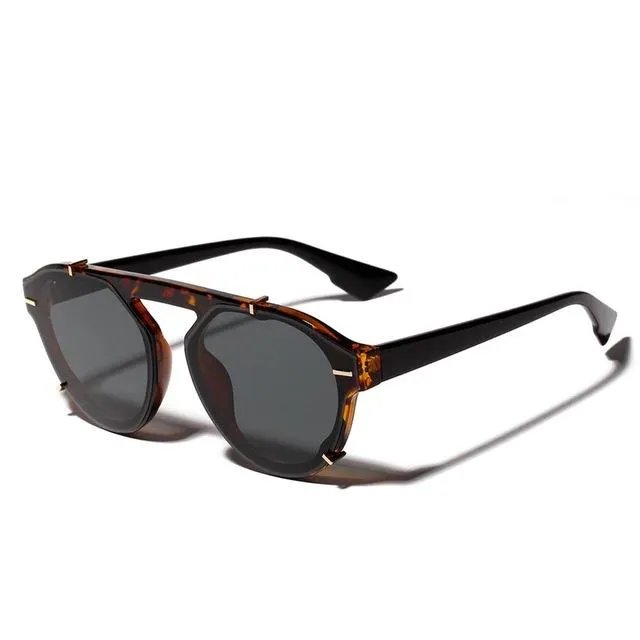 West Louis Retro Transparent Eyeglasses