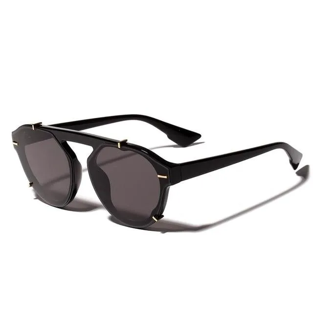 West Louis Retro Transparent Eyeglasses
