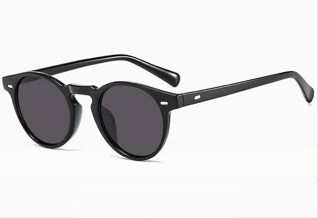 West Louis Round UV400 Brand Vintage Sunglasses