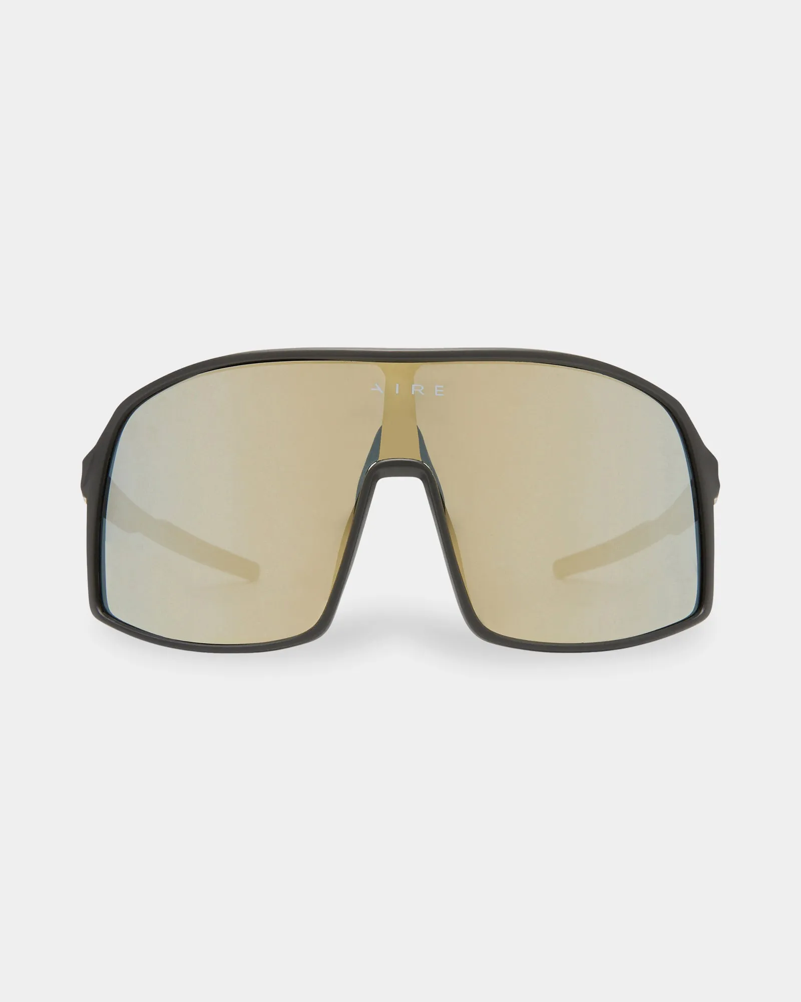 Womens Blazars Matte Black Oversized Sunglasses